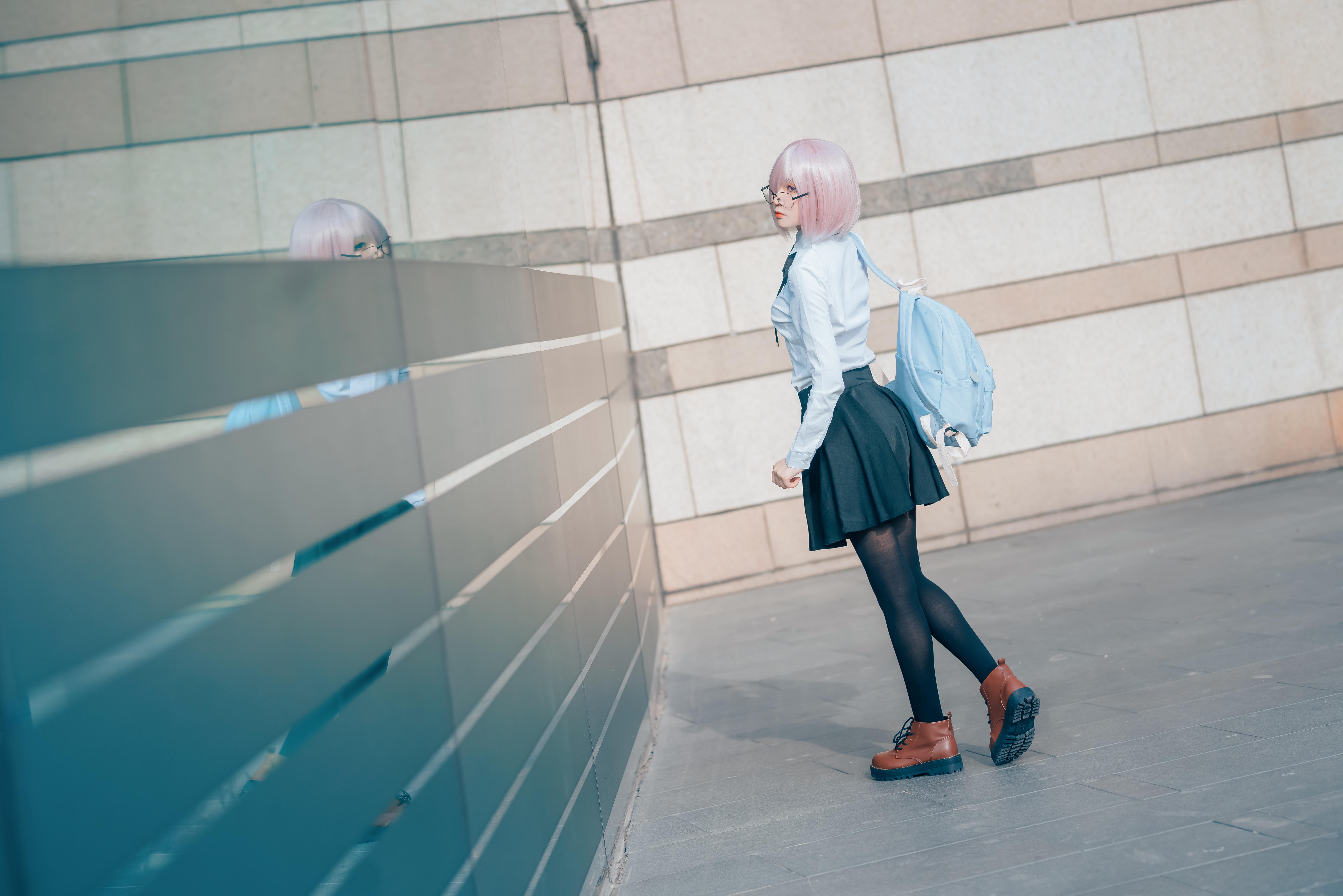 这个泡泡就是逊啦:情窦初开coser写真合集-3