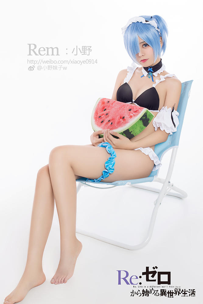 小野妹子w·NO.003 蕾姆 泳装-1